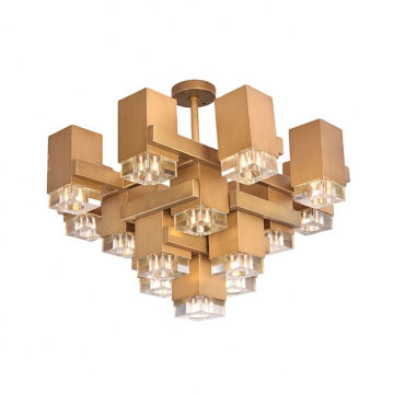 Chandlier Lighting Hanging Lamp Living Modern Spiral Crystal Chandelier For Dinner Room